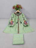 Baggy Style - 2 Piece Embroidered Suit