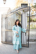3 Piece - Embroidered Dress