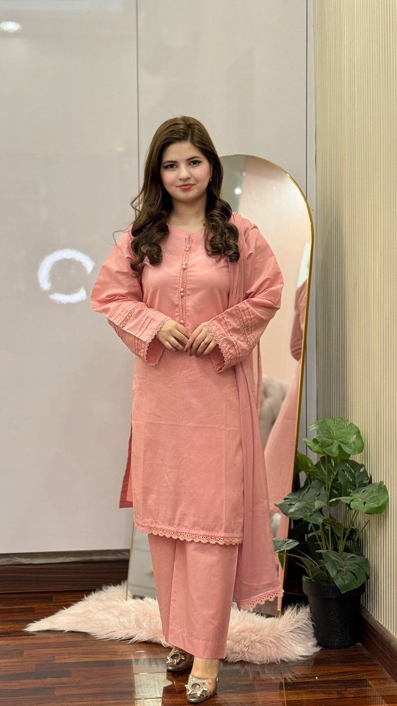 3 Piece - Solid Dress