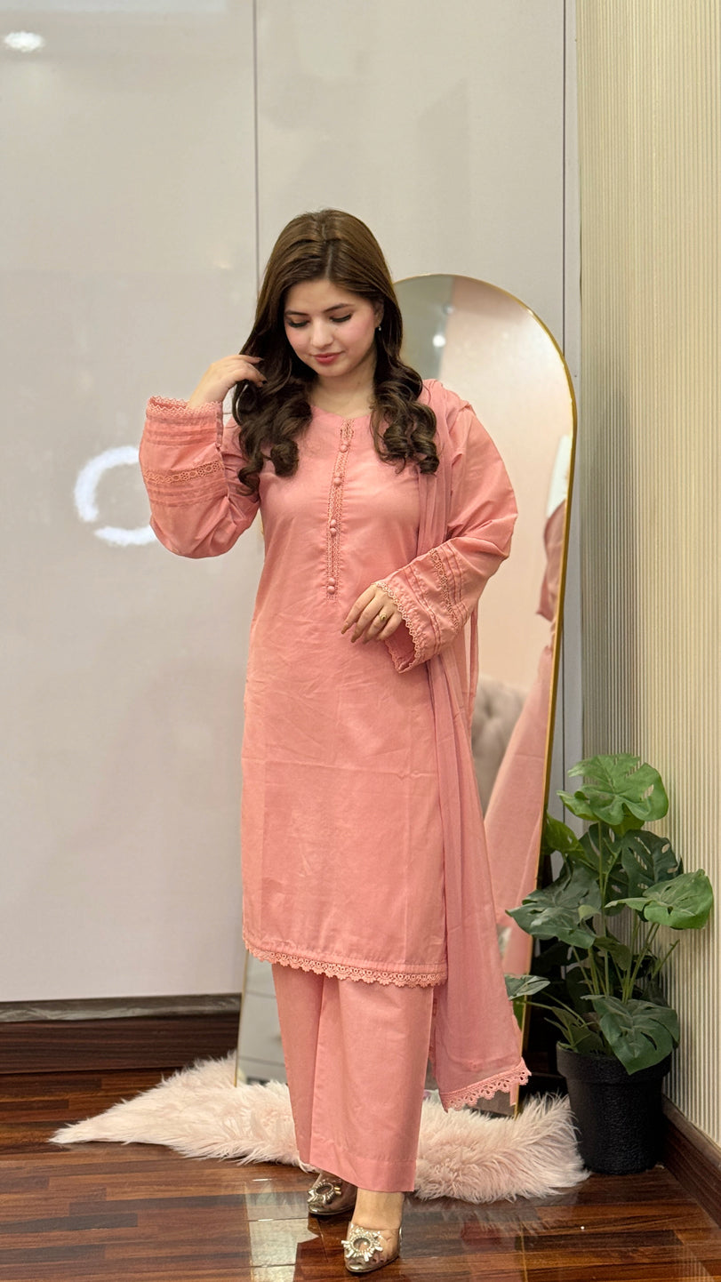 3 Piece - Solid Dress