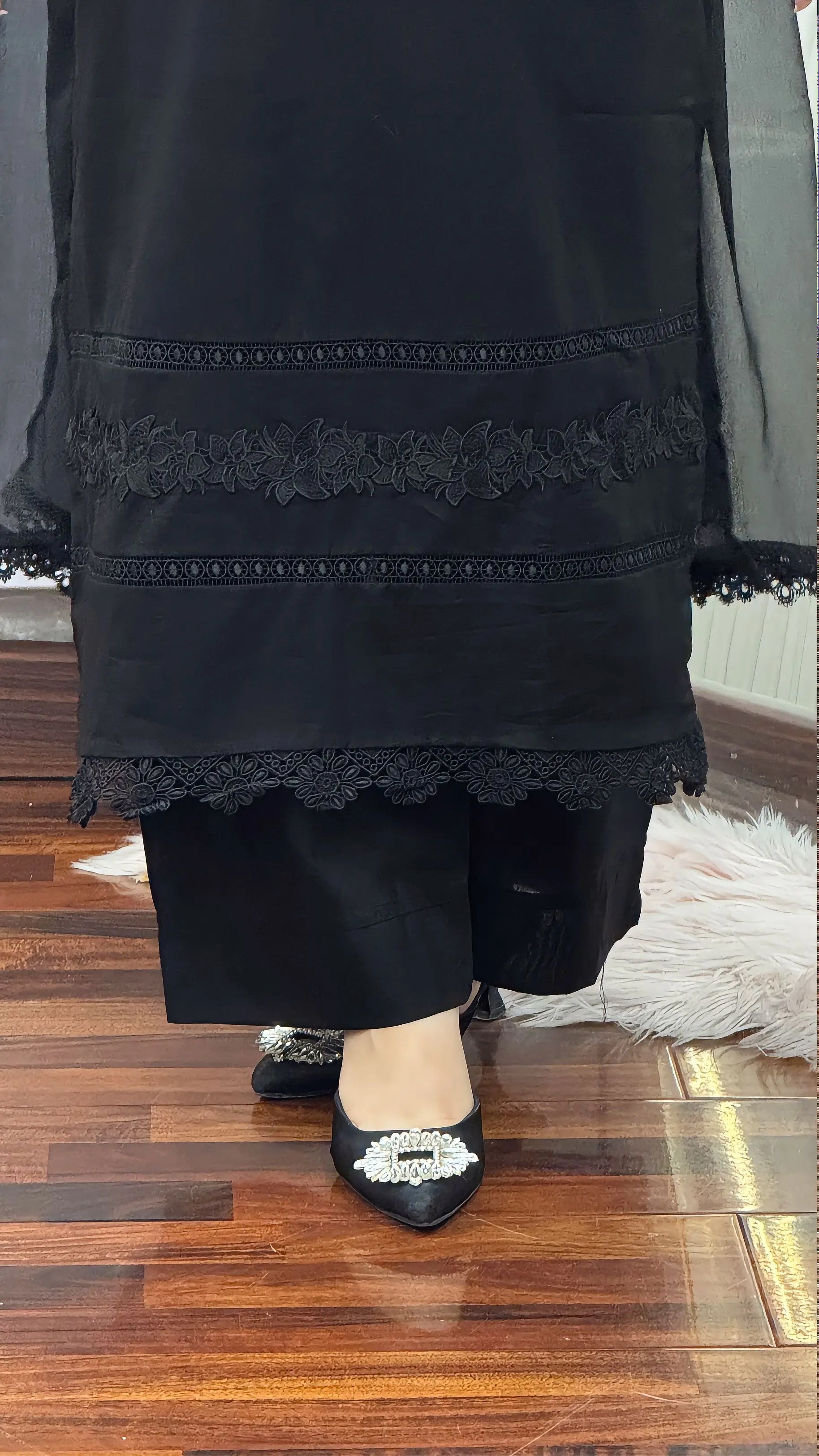 3-Piece Solid Dress