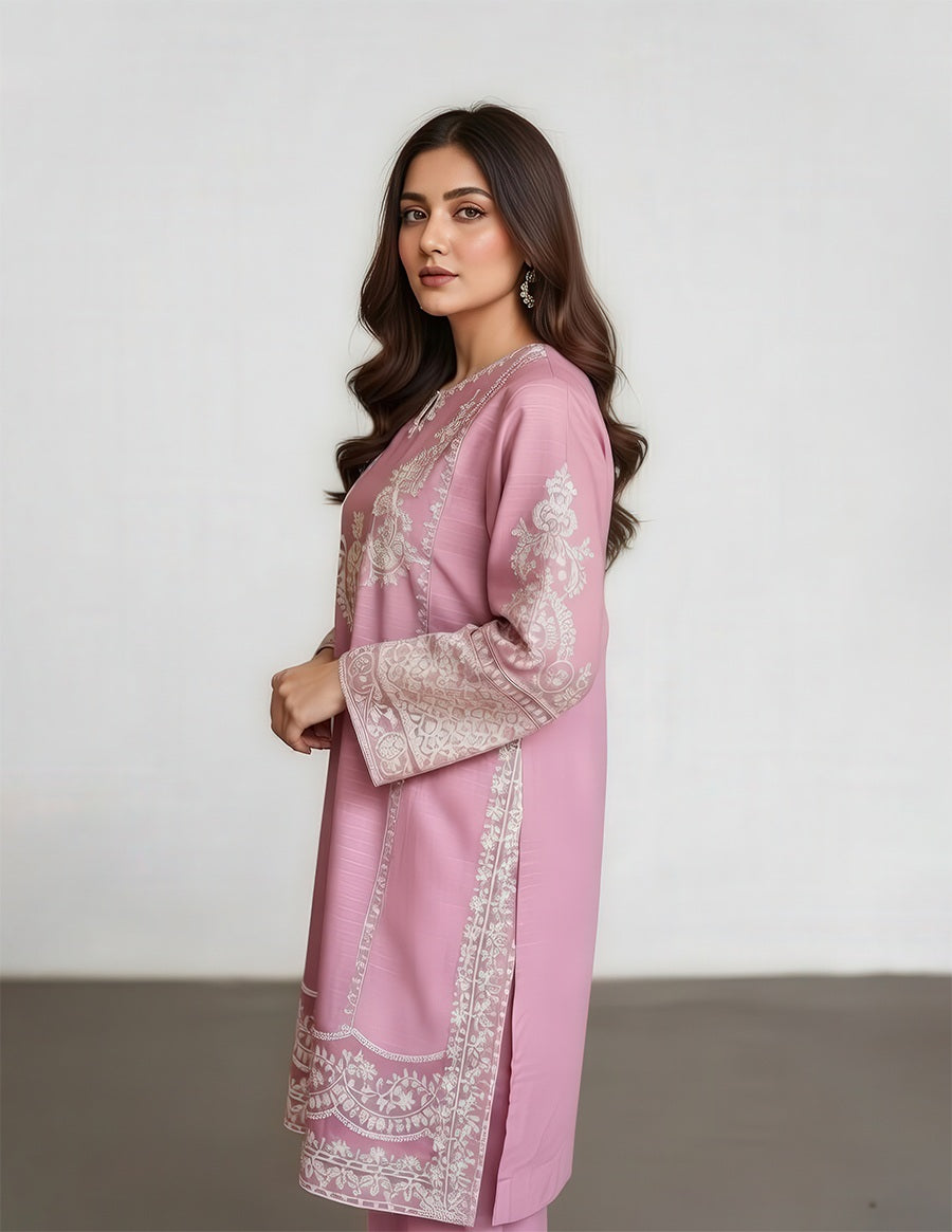 Embroidered Farshi Shalwar Dress