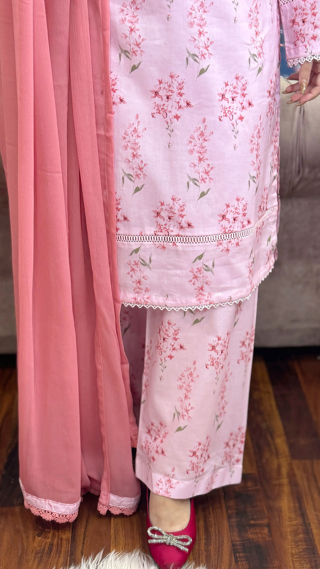 3 Piece - Printed Dress