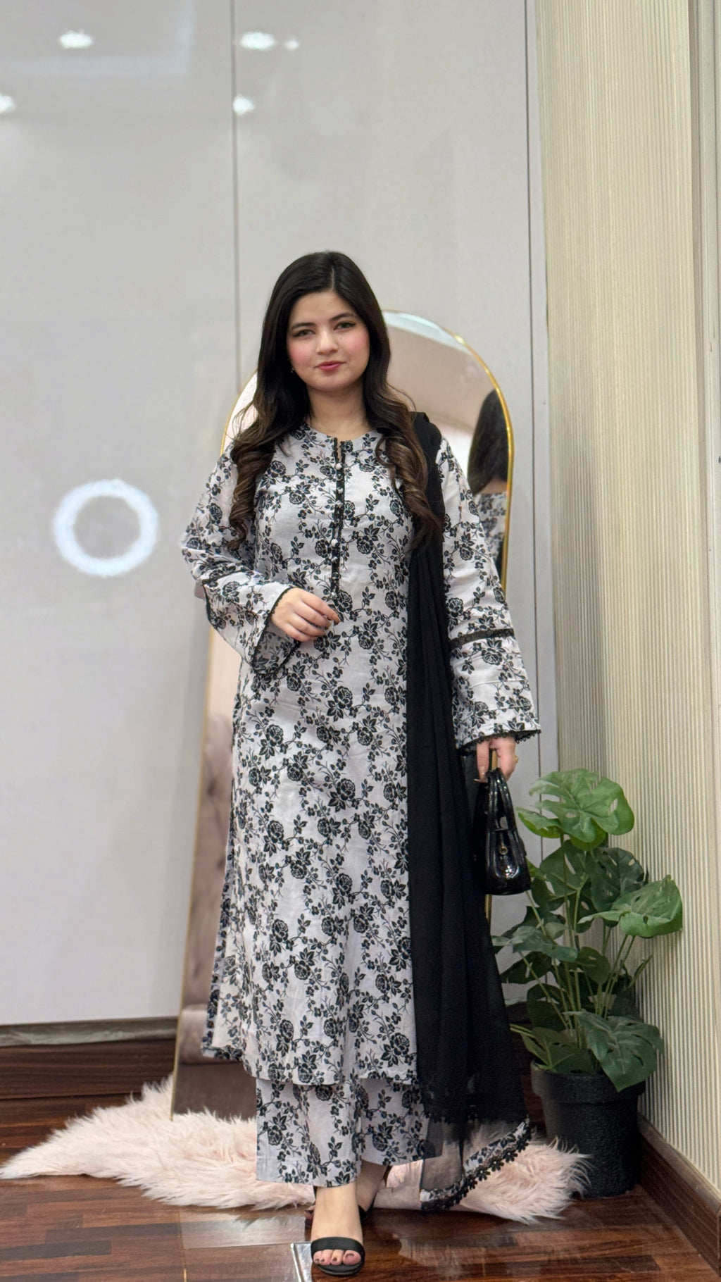 3 Piece - Printed Dress