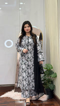 3 Piece - Printed Dress