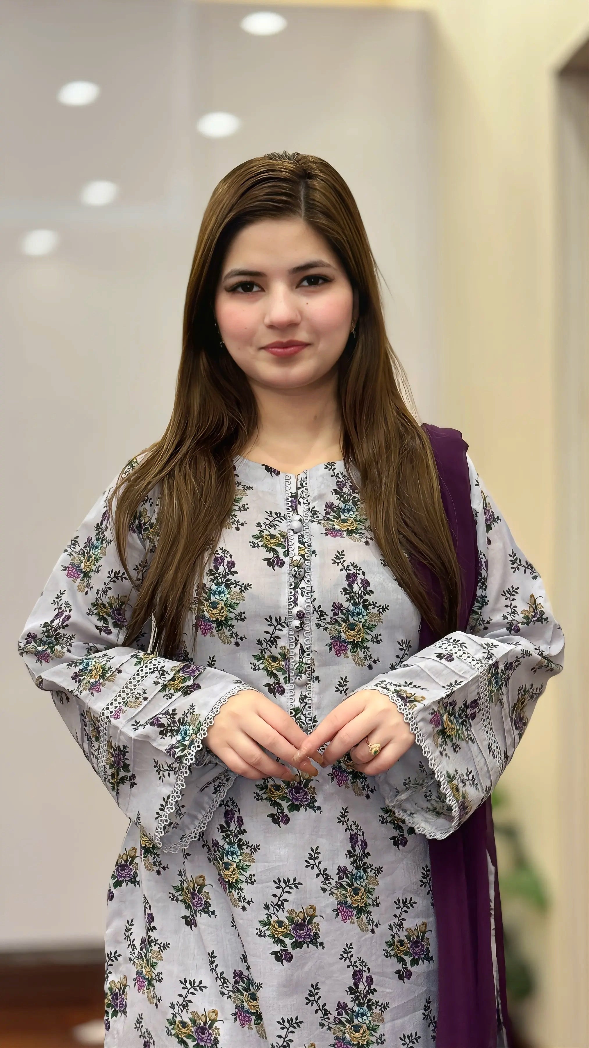 3 Piece - Printed Dress