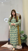 3 Piece - Printed Dress