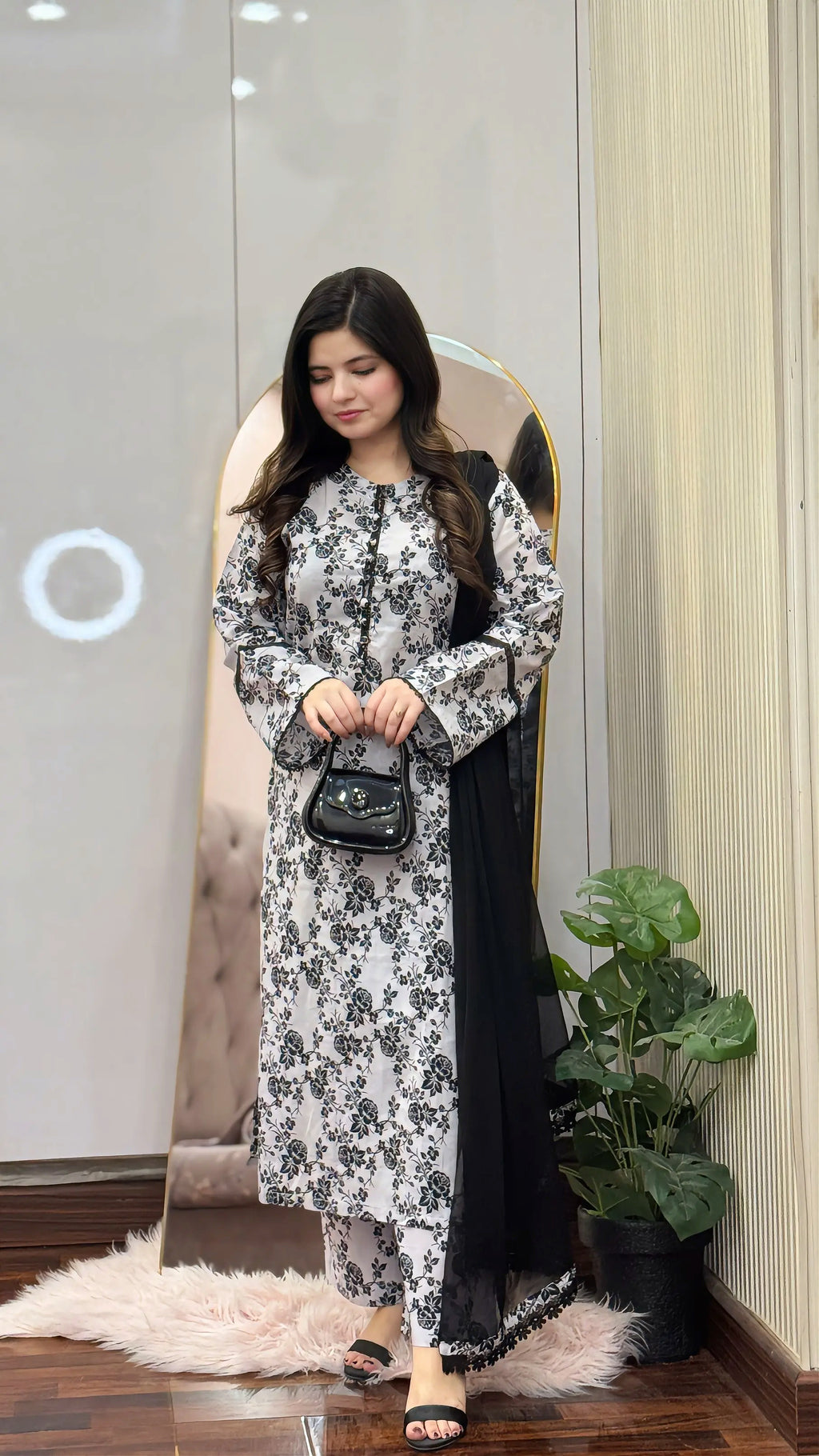 3 Piece - Printed Dress