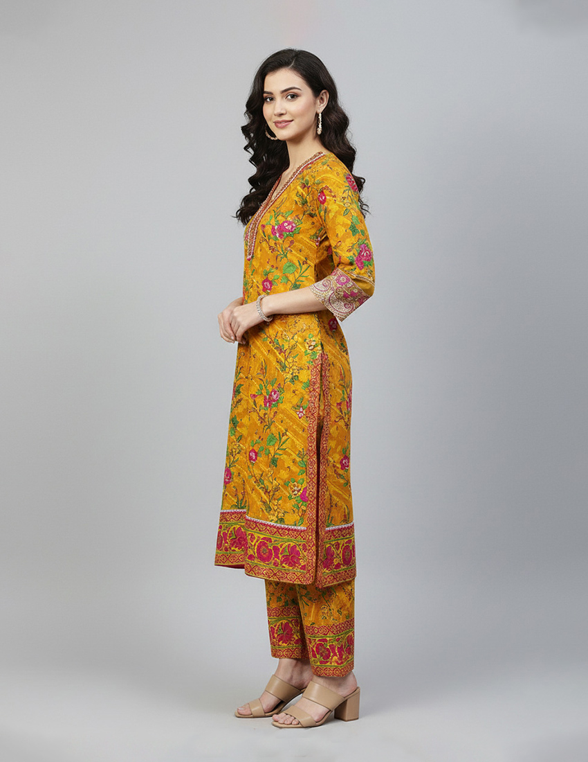 Alternative view of Printed Long Shirt Dress