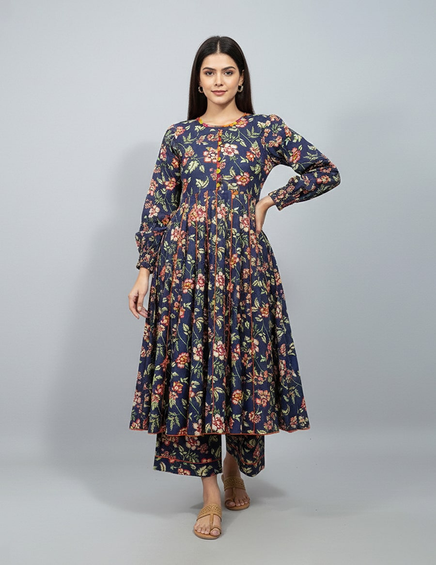 Styled Printed Kali Frock