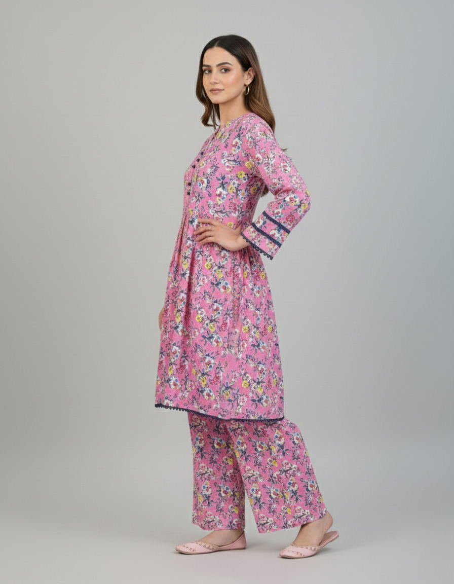 Alternative view of Floral Print Casual Dress