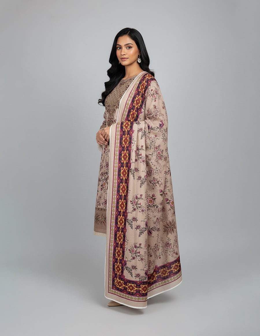 Alternative view of 3 Piece – Embroidered Dress