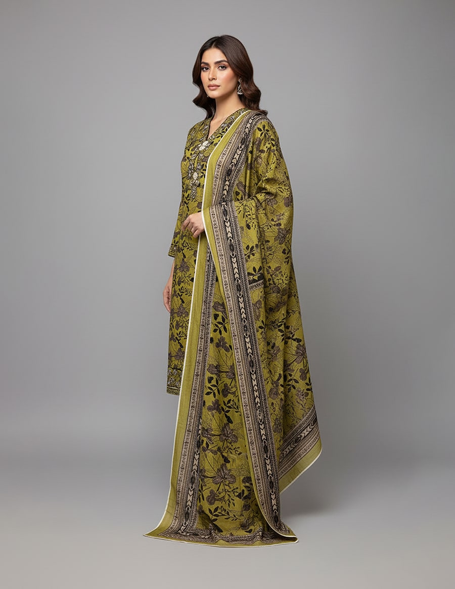 Alternative view of 3 Piece – Embroidered Dress