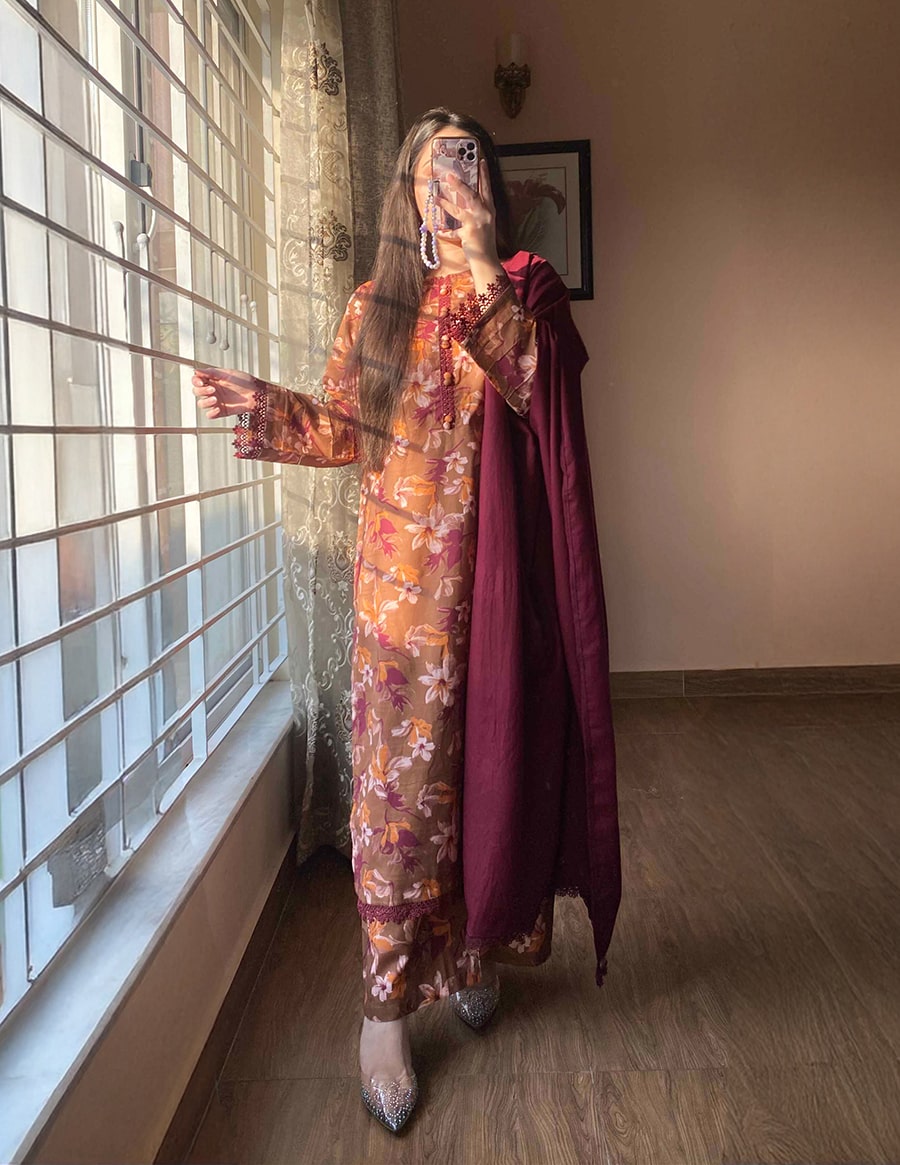 Alternative view of 3 Piece – Printed Dress